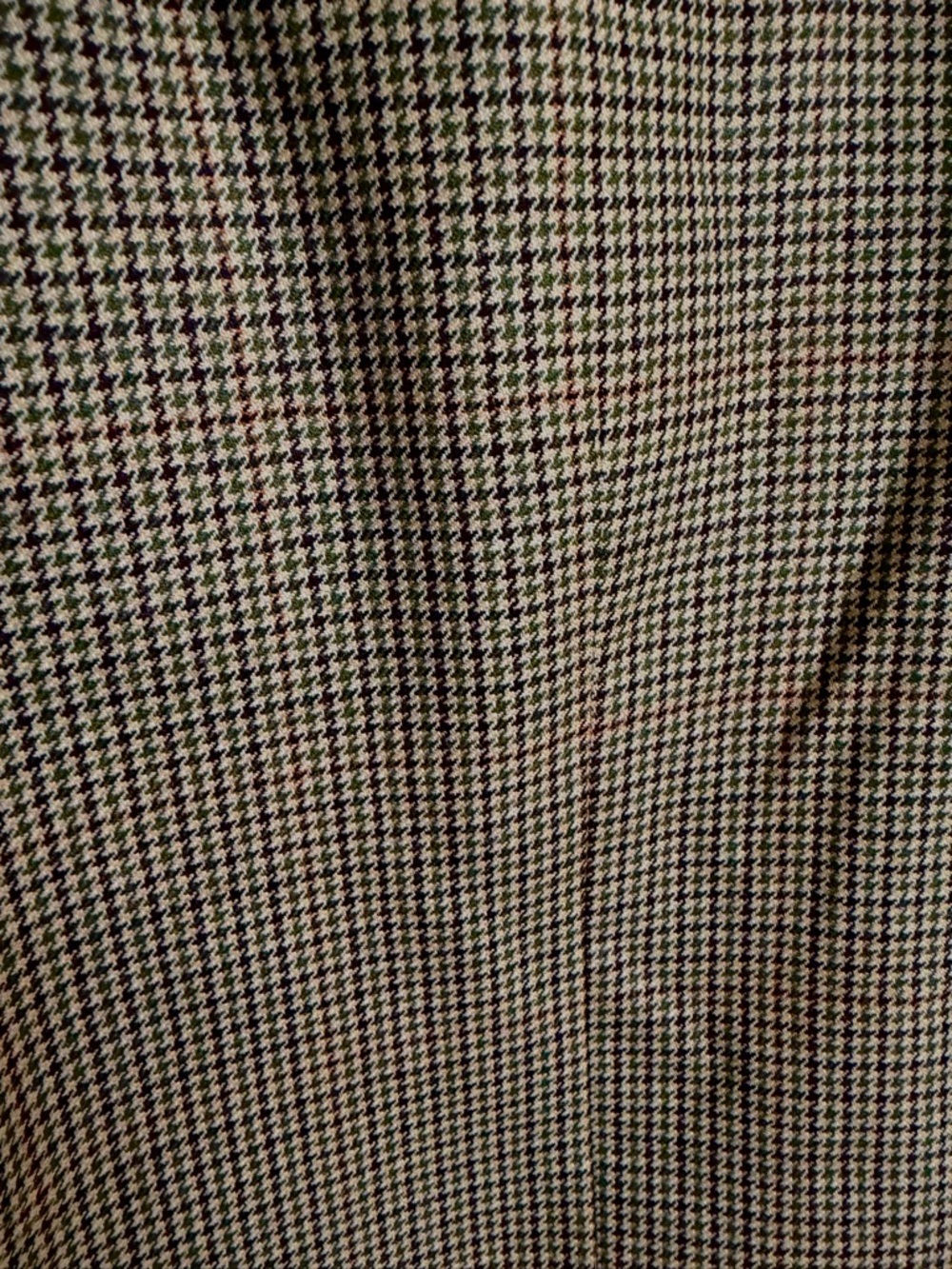 Brooks Brothers Blazer Mens Size 44L Brown Gingham Houndstooth Sports Coat Italy - Picture 5 of 15